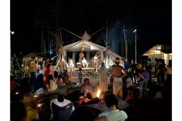 「山水人」20周年記念フェスティバル、自然と共生するキャンプ型イベントの魅力