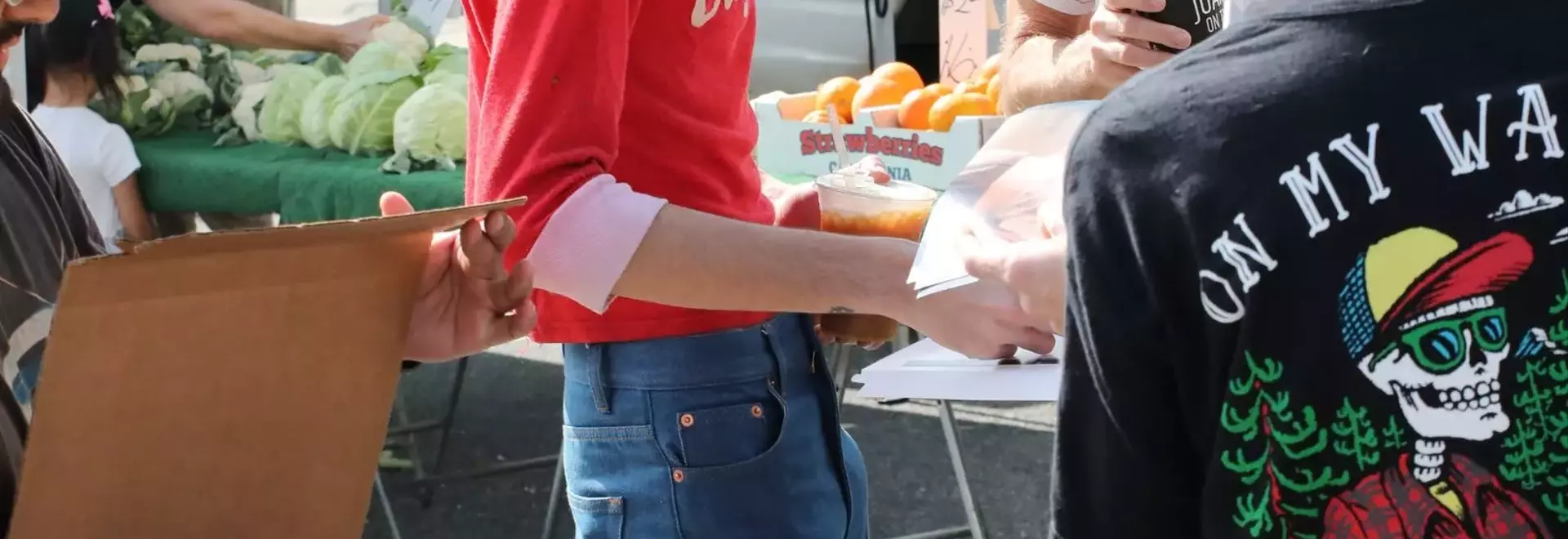 Sombr's Style Sensation at Studio City Farmers Market
