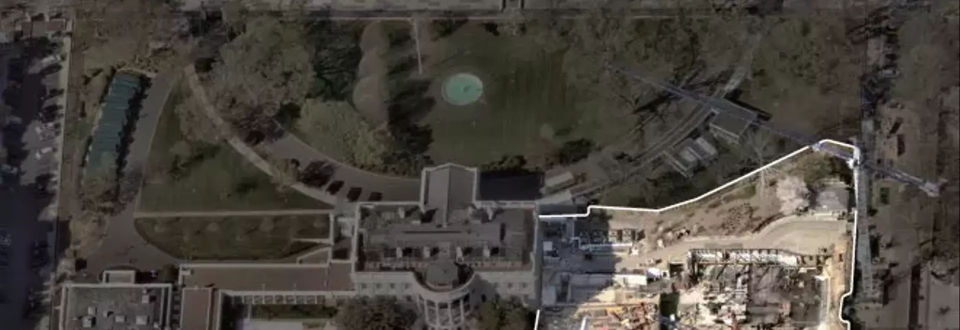 Controversial White House Fountain Renovation Under Trump Administration