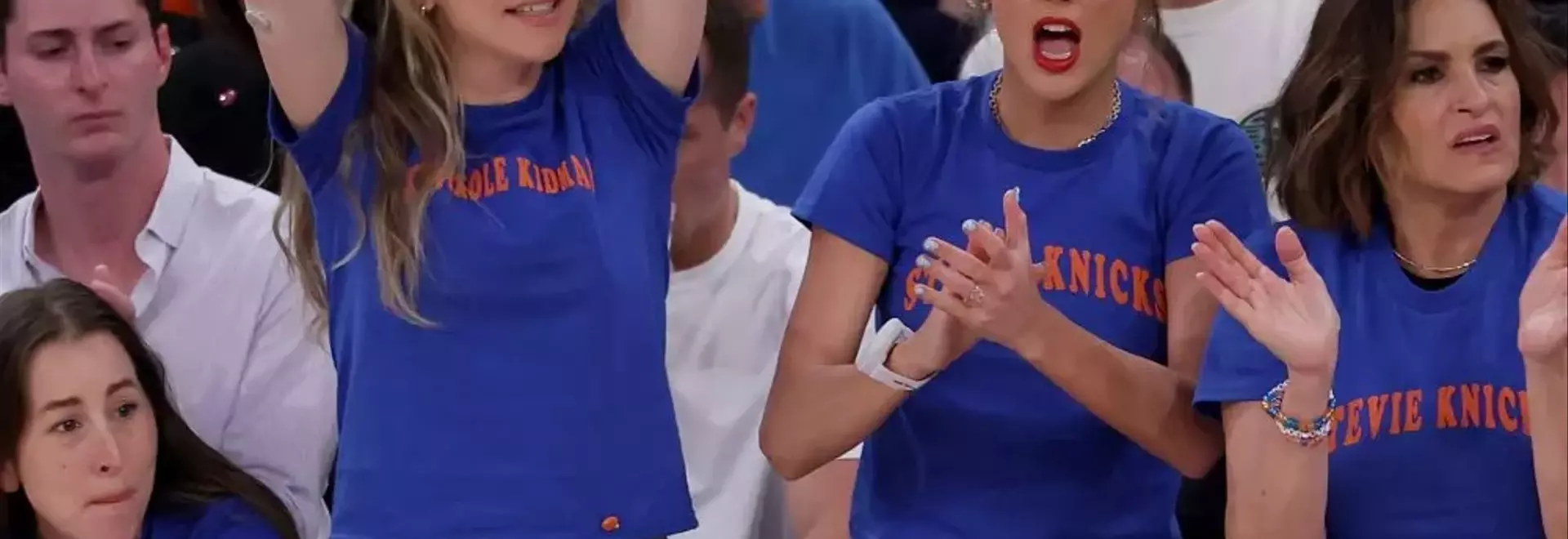 Mariska Hargitay's courtside experience at the Knicks-Spurs NBA Finals