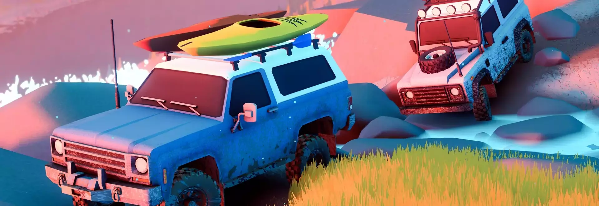 Over the Hill Demo: A Stylized Off-Roading Experience for Driving Enthusiasts