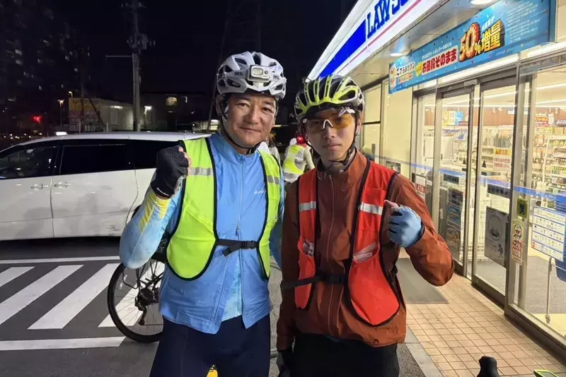 20歳で達成！父と息子で挑んだブルベ1500kmのロードバイク冒険記