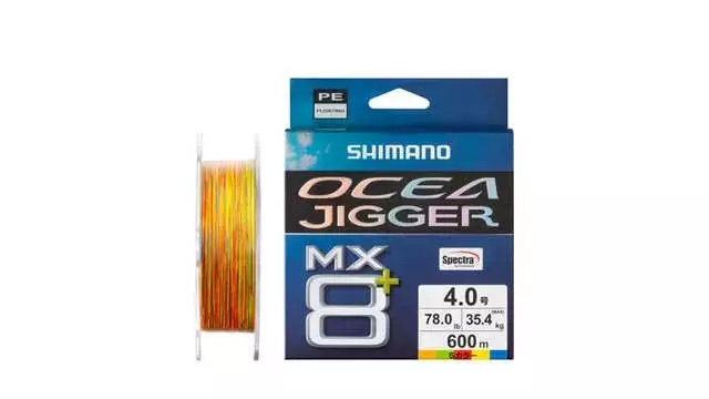 シマノ『オシアジガー MX8+ PE』：スロージギングを革新するPEラインの進化