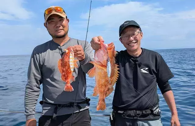 山陰沖での根魚ジギング：多様な魚種を狙い撃つ妙技