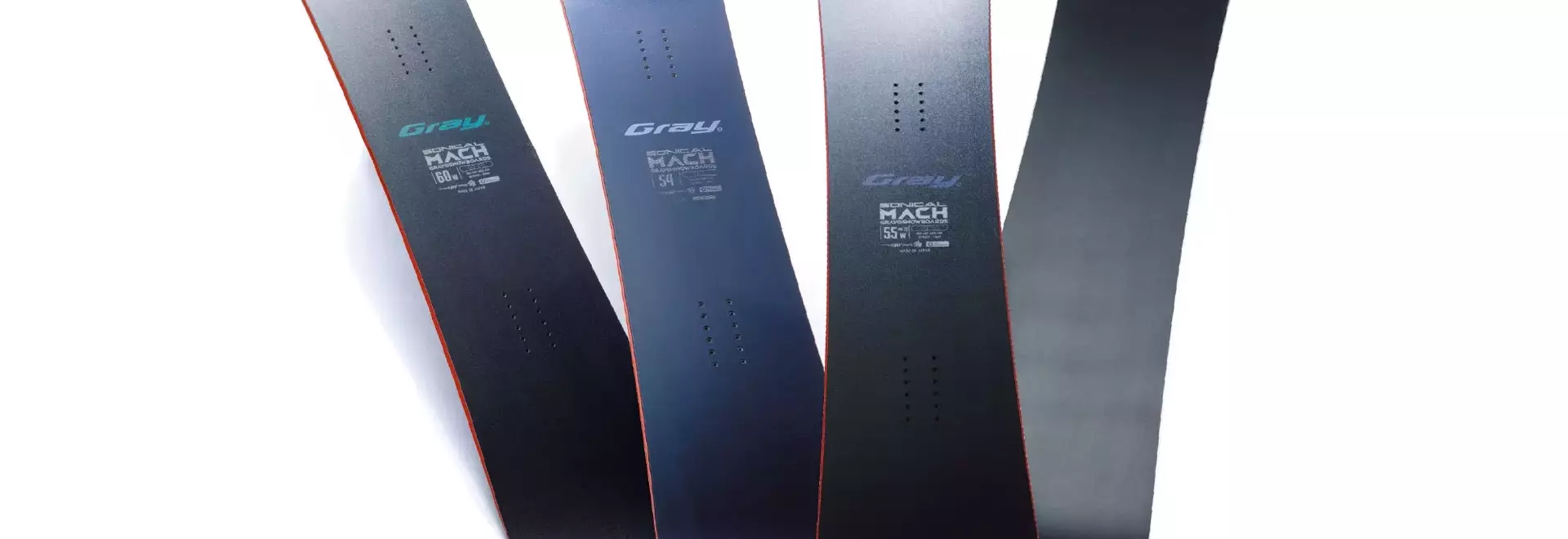 GRAY SNOWBOARDS SONICALMACH：革新的な高性能スノーボード