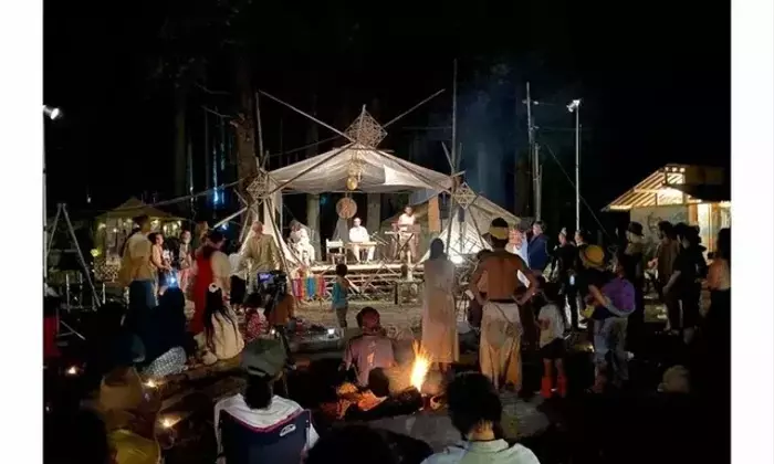「山水人」20周年記念フェスティバル、自然と共生するキャンプ型イベントの魅力